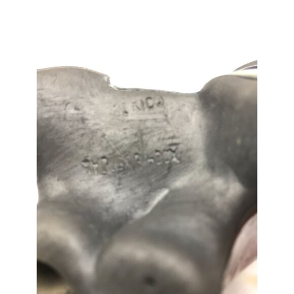 Handmade Elephant Figurine Ceramic & Glazed Multicolor - Picture 6 of 8